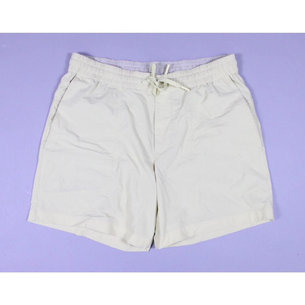 Lululemon Bowline Short 5" Stretch Ripstop Dew Green mens sz L yellow casual
